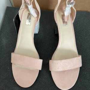 blush sandals